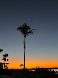 Sunset over the inlet