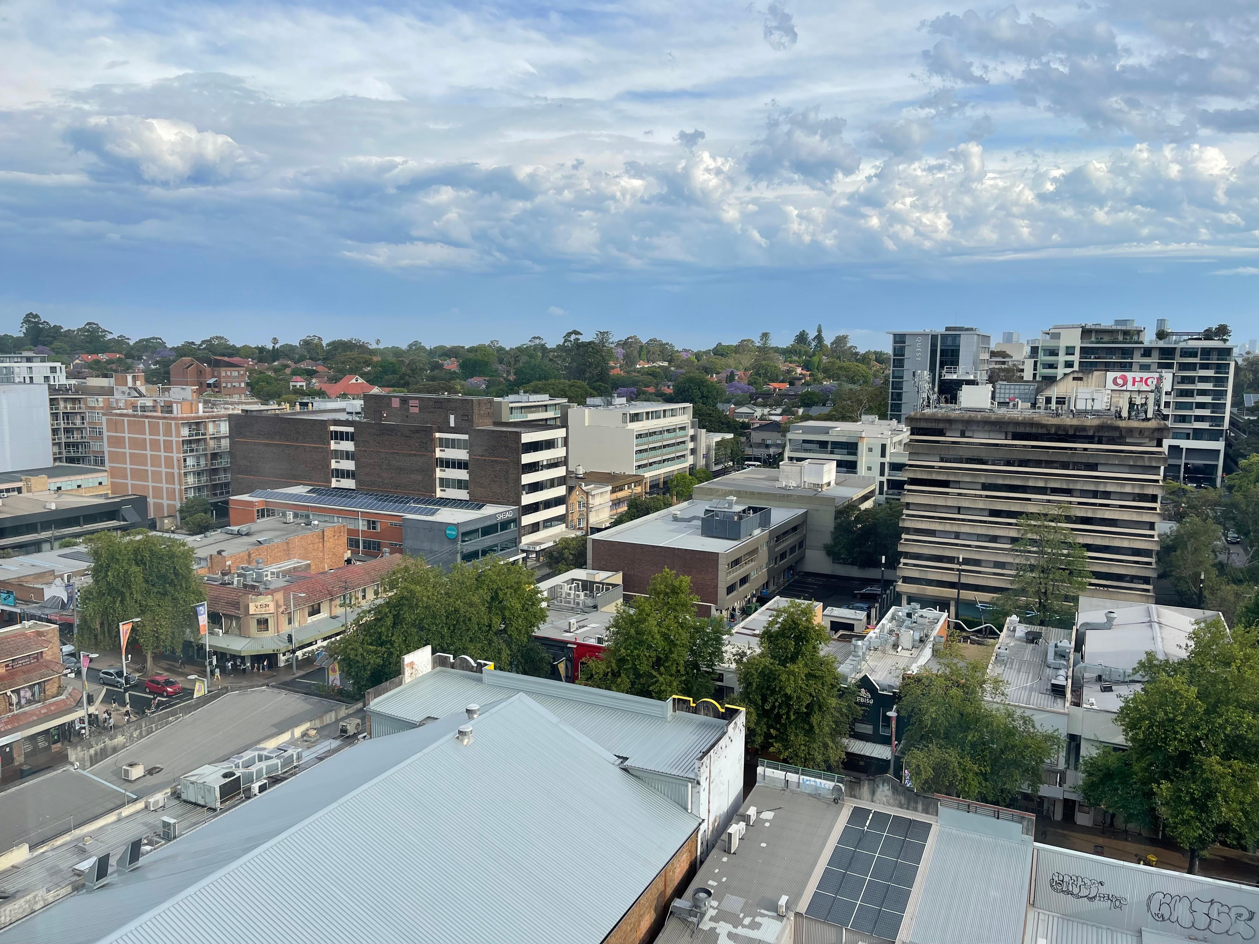 View from 10th floor