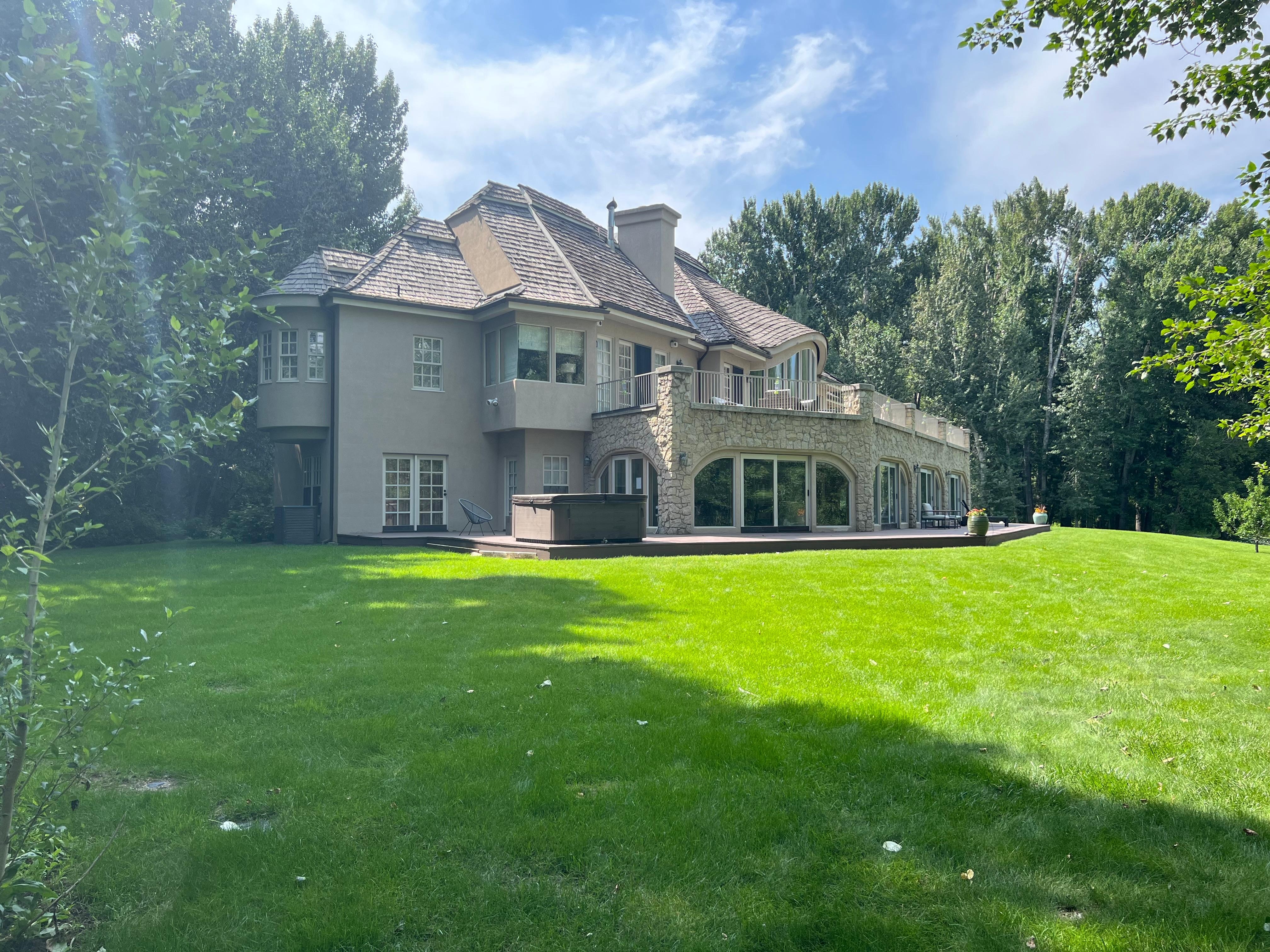 The home was spectacular