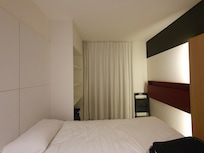 Clean but clinical looking room