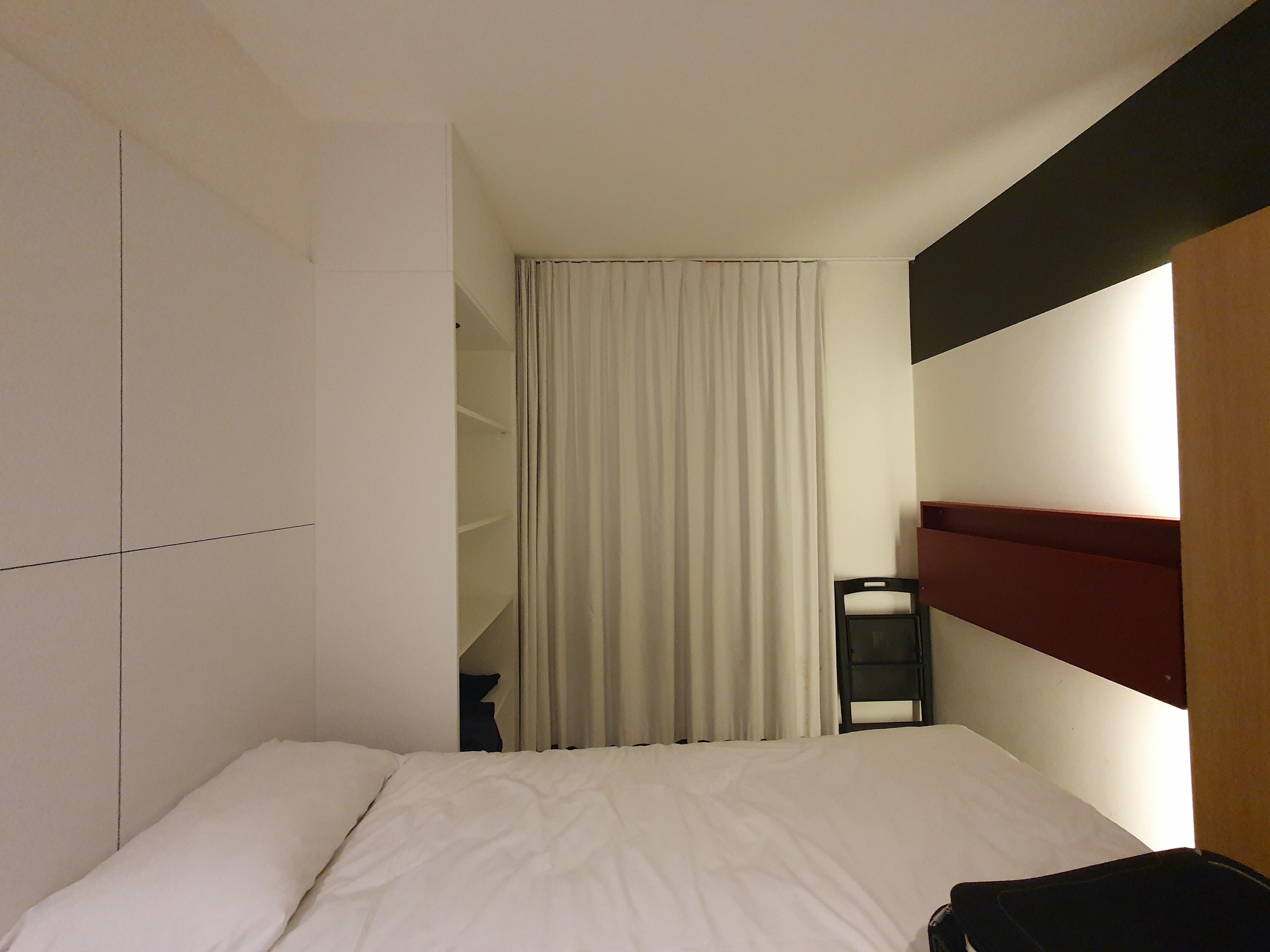 Clean but clinical looking room