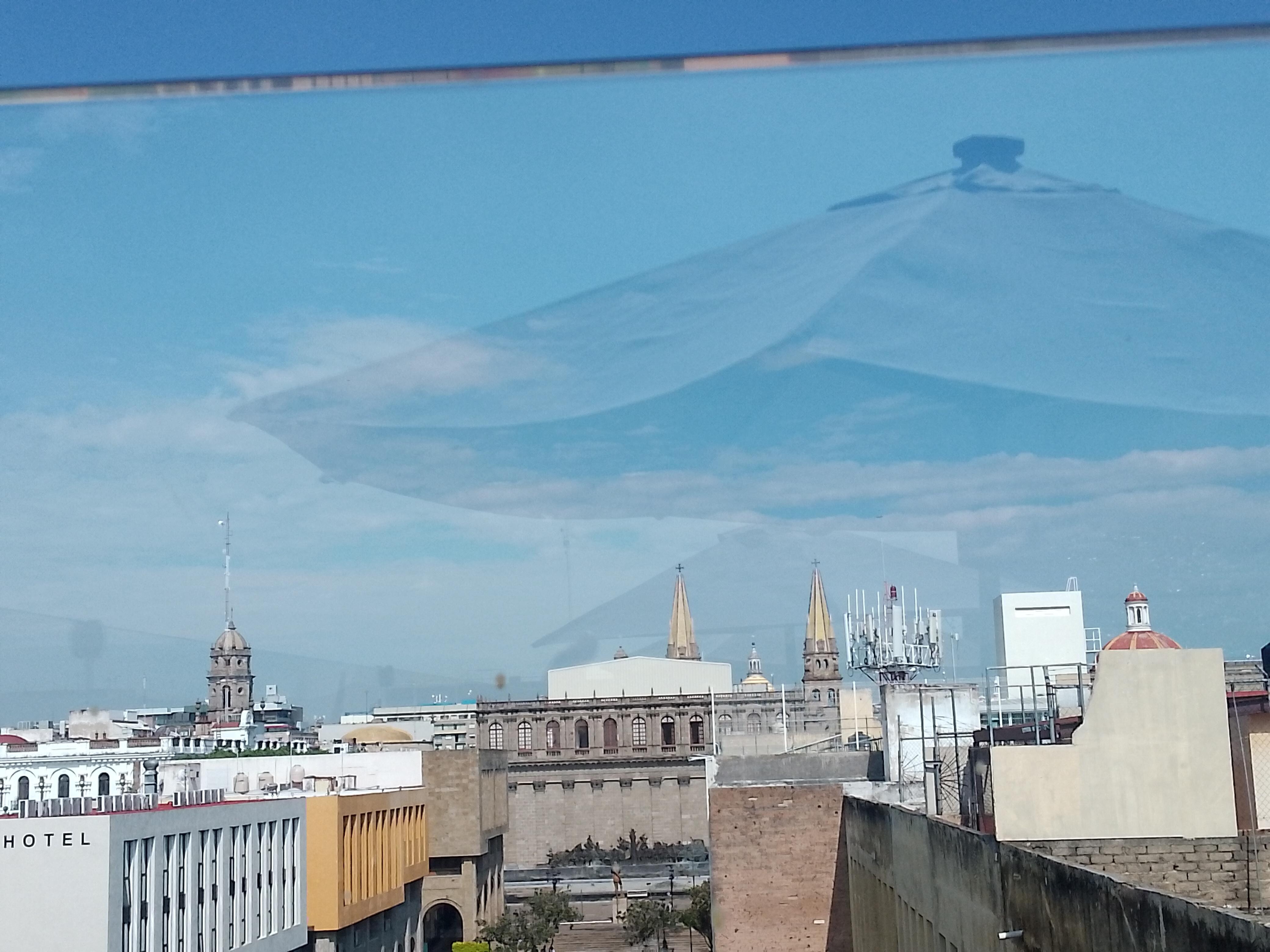 Desde la terraza del hotel 