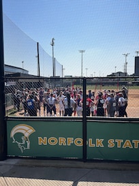 Norfolk State nearby for a softball camp.