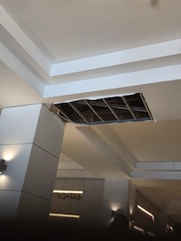 Ceiling collapse