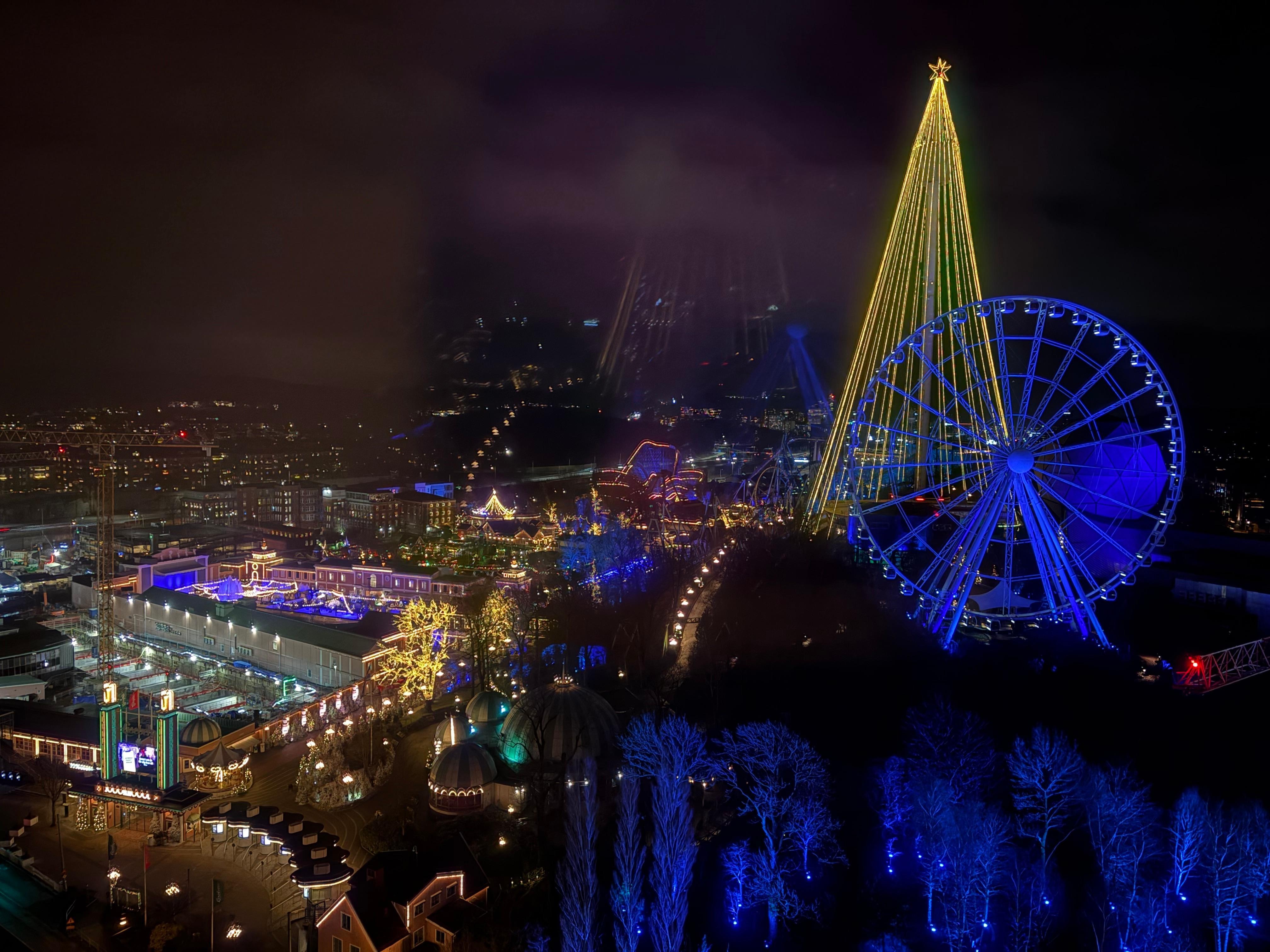 Utsikt från rummet. 