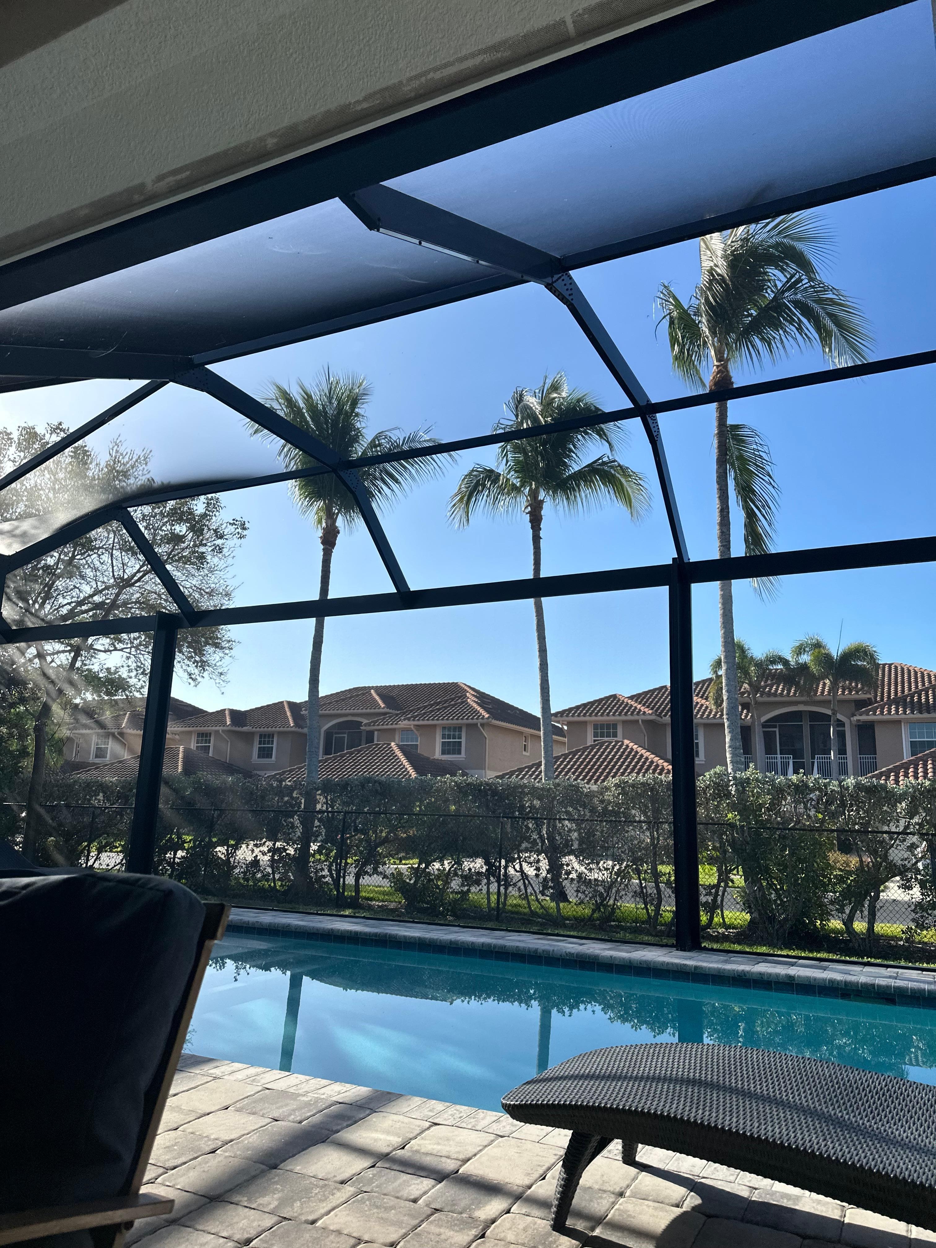 Loved having morning coffee on the patio!