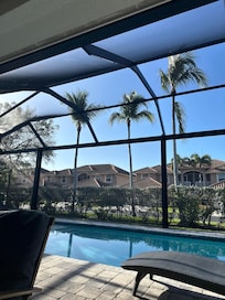 Loved having morning coffee on the patio!