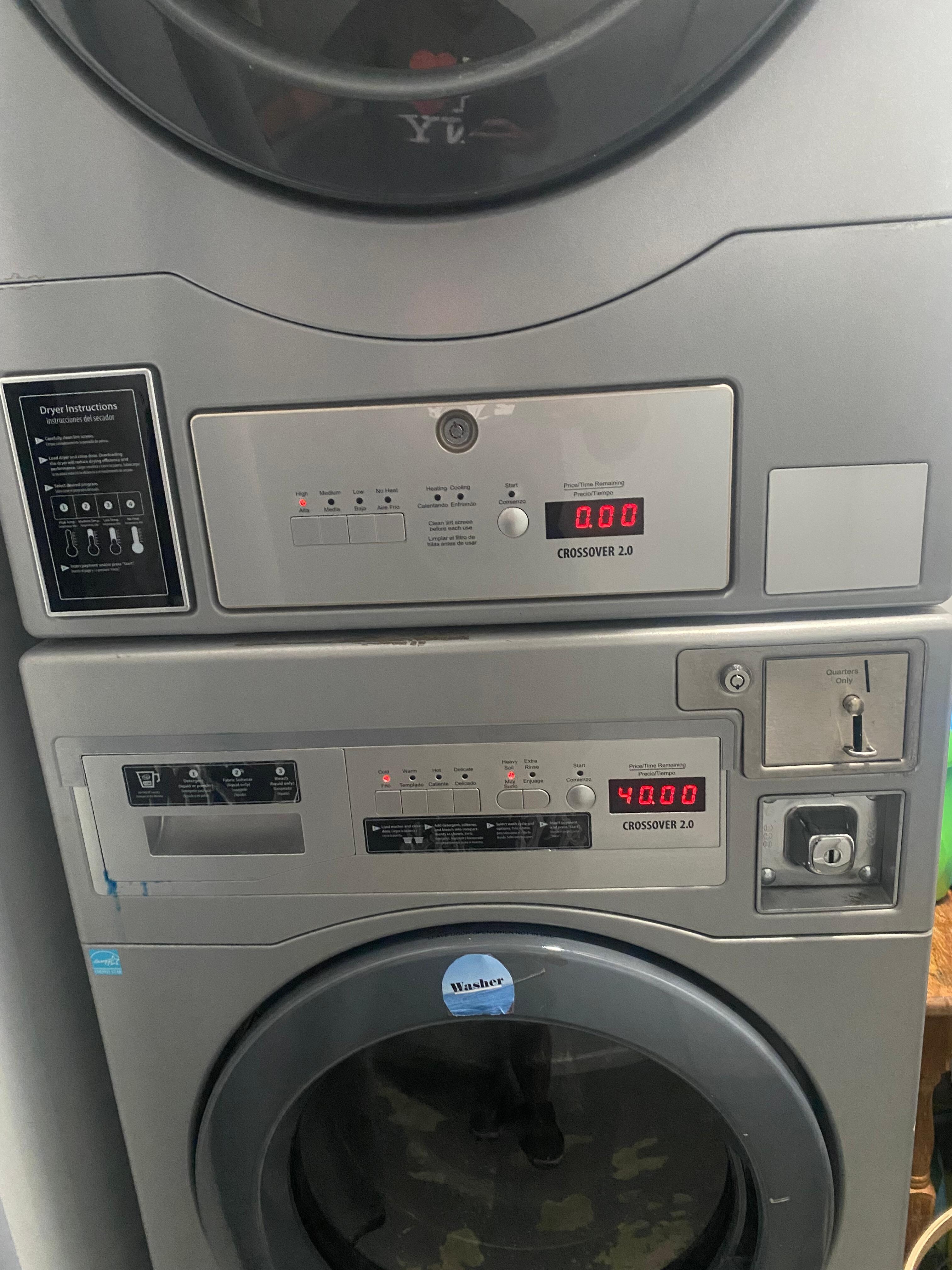 $40 washer/dryer combo