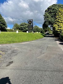 Road into inn