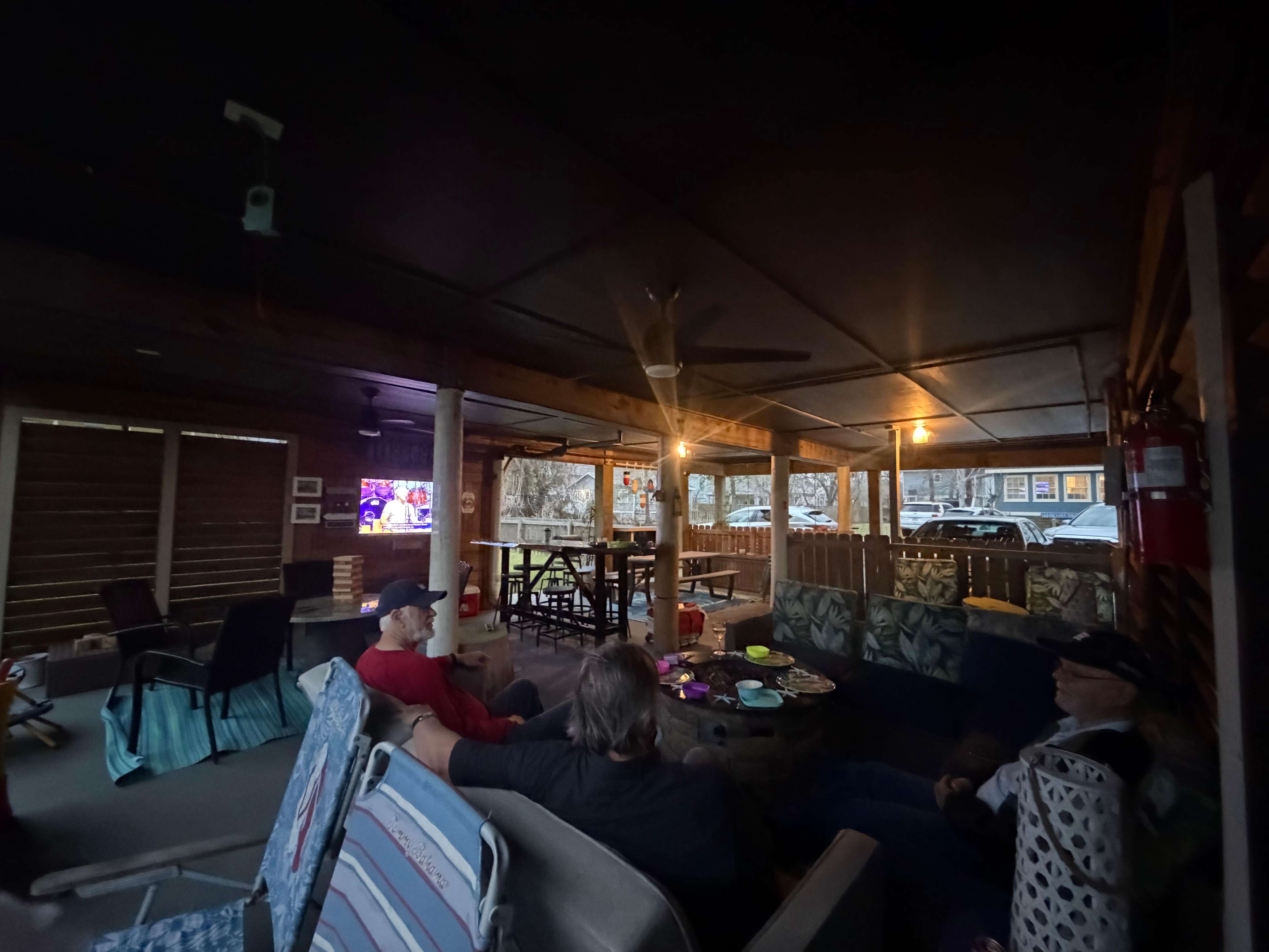 Lovely outdoor living area