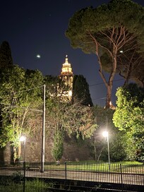 view of St. peter’s. nearby but you have to go around the Walls