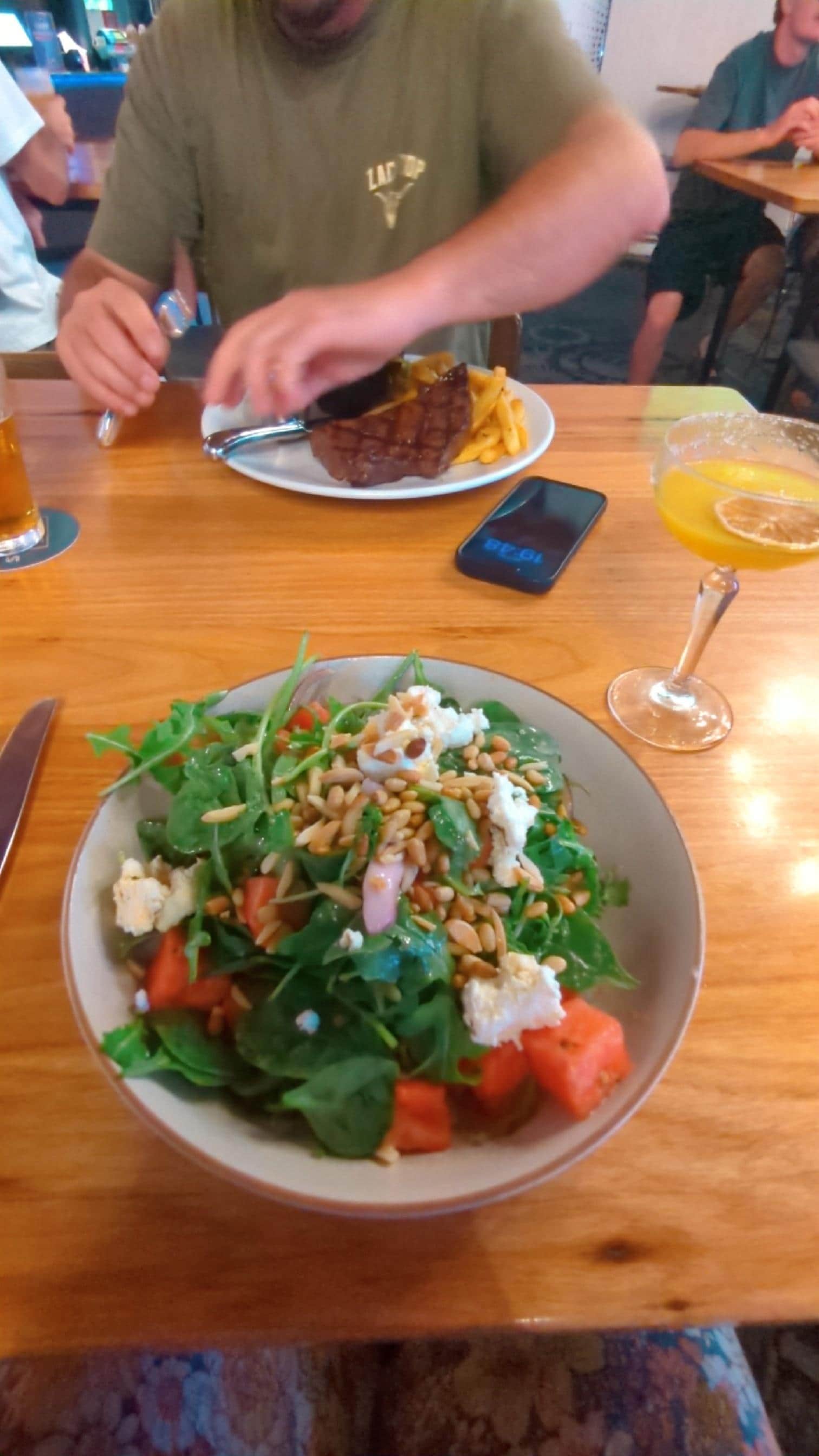 Delicious dinner at the nextdoor