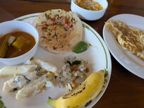 朝食。これが欲しいと言っとくと次の日作ってくれるよ