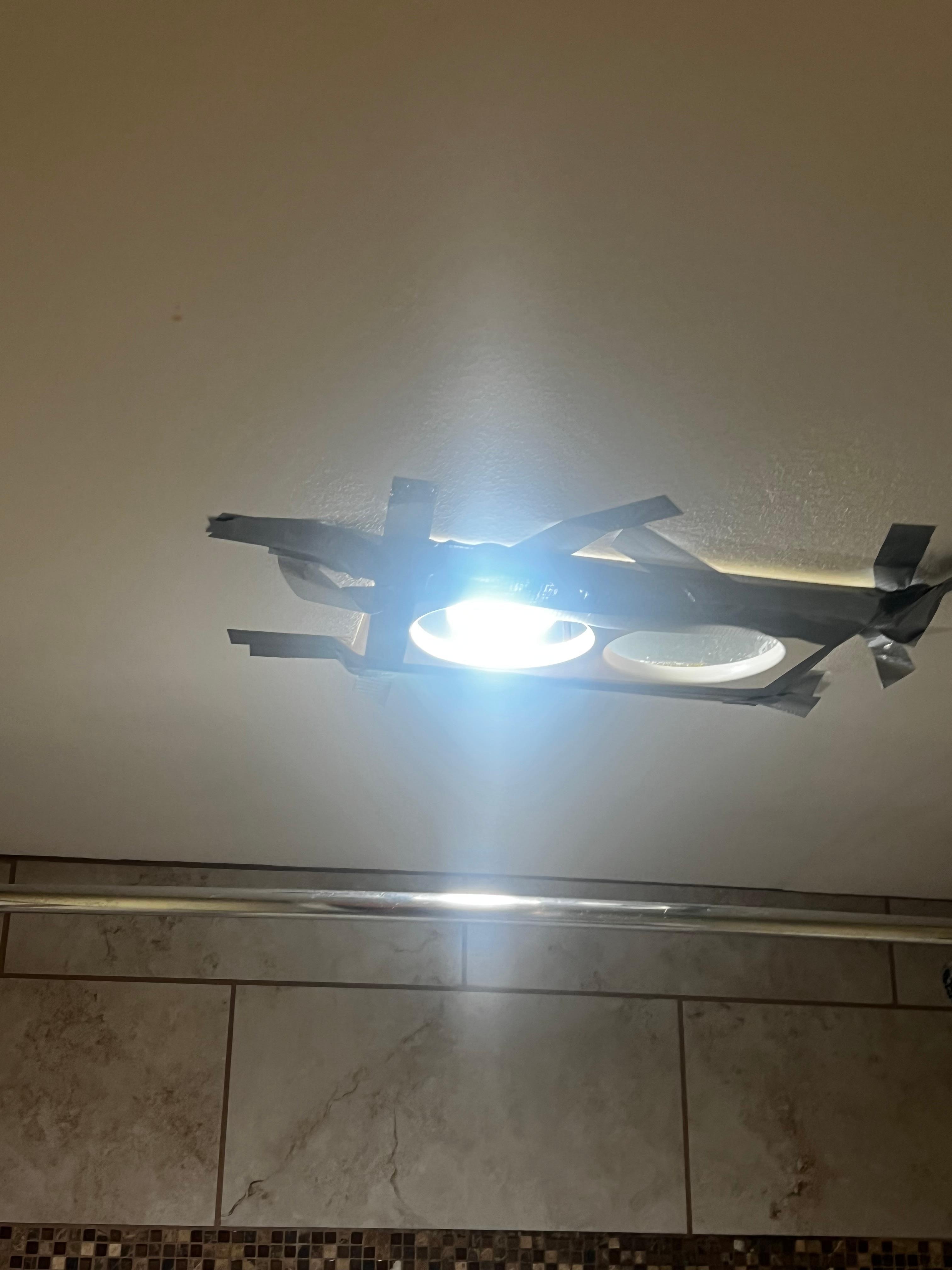 Bathroom ceiling