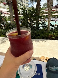 Frozen Sangria from Bata Bar is top notch