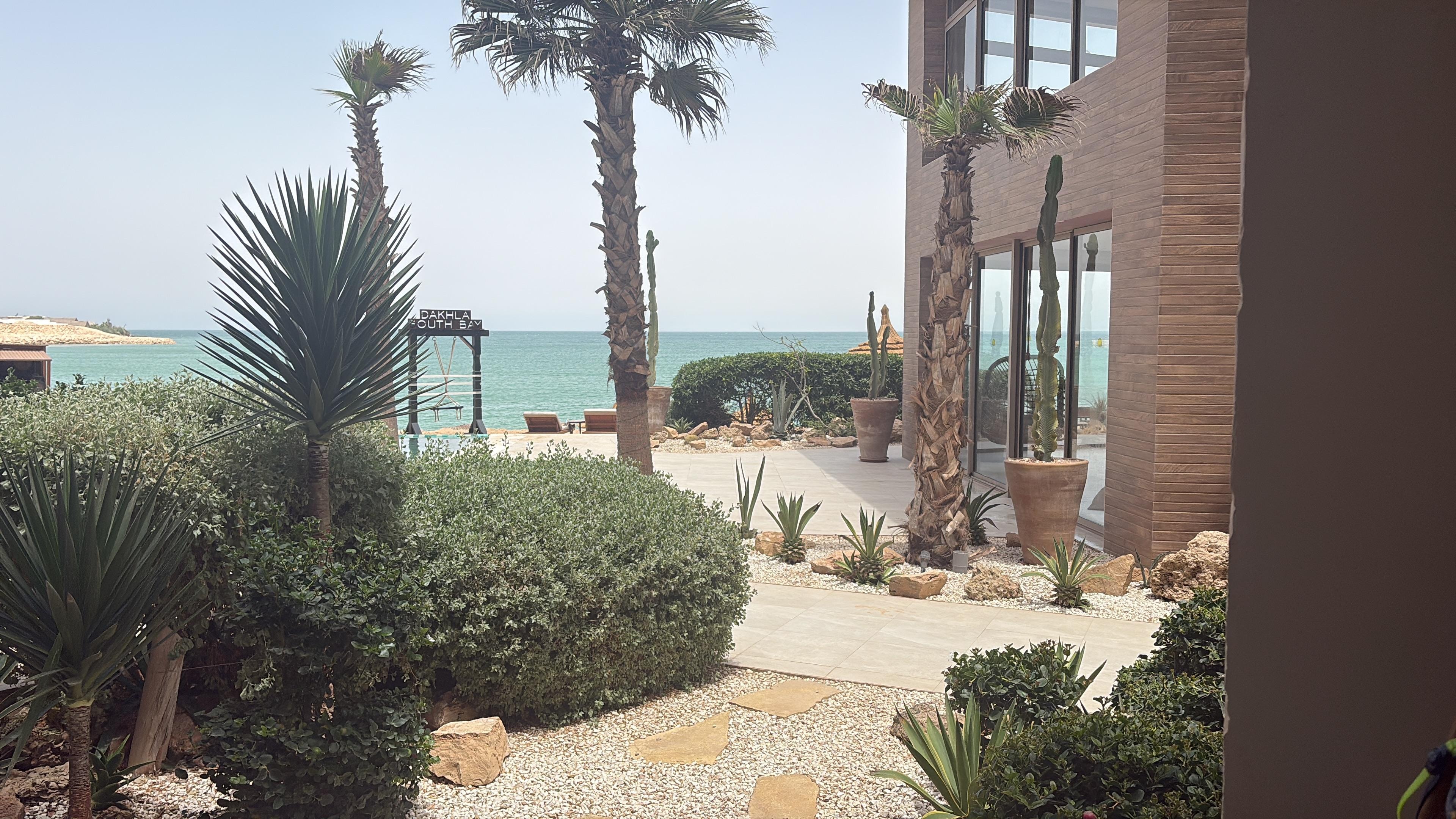 Magnifique vue depuis la terrasse de notre chambre 