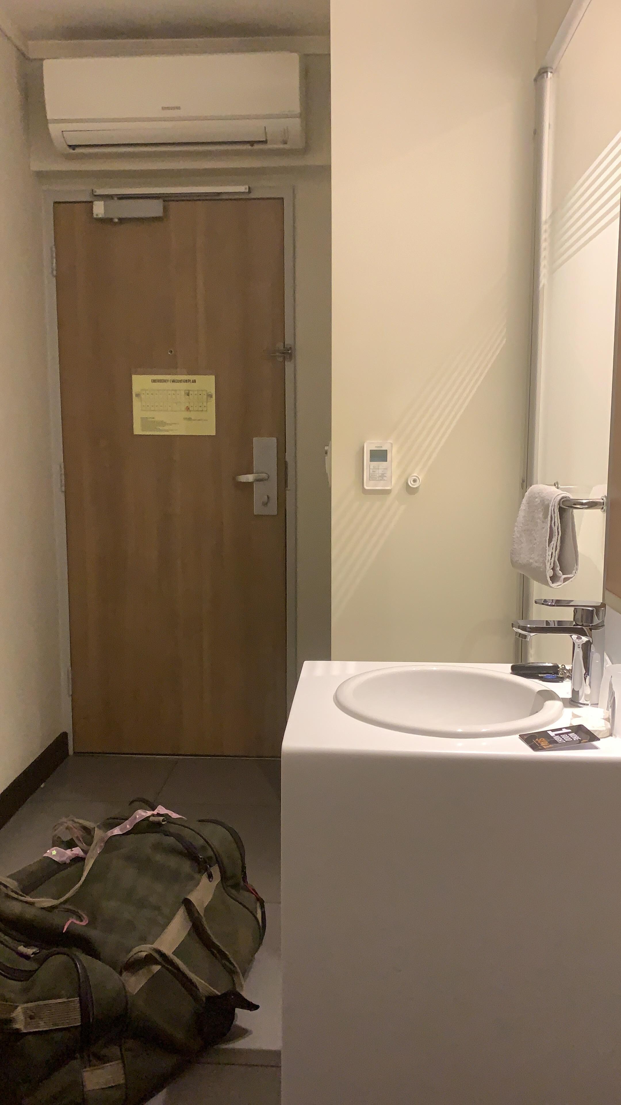 The only working thing was aircon. Had to ask for wi-fi password and no coffee.