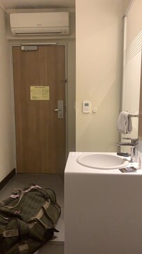 The only working thing was aircon. Had to ask for wi-fi password and no coffee.