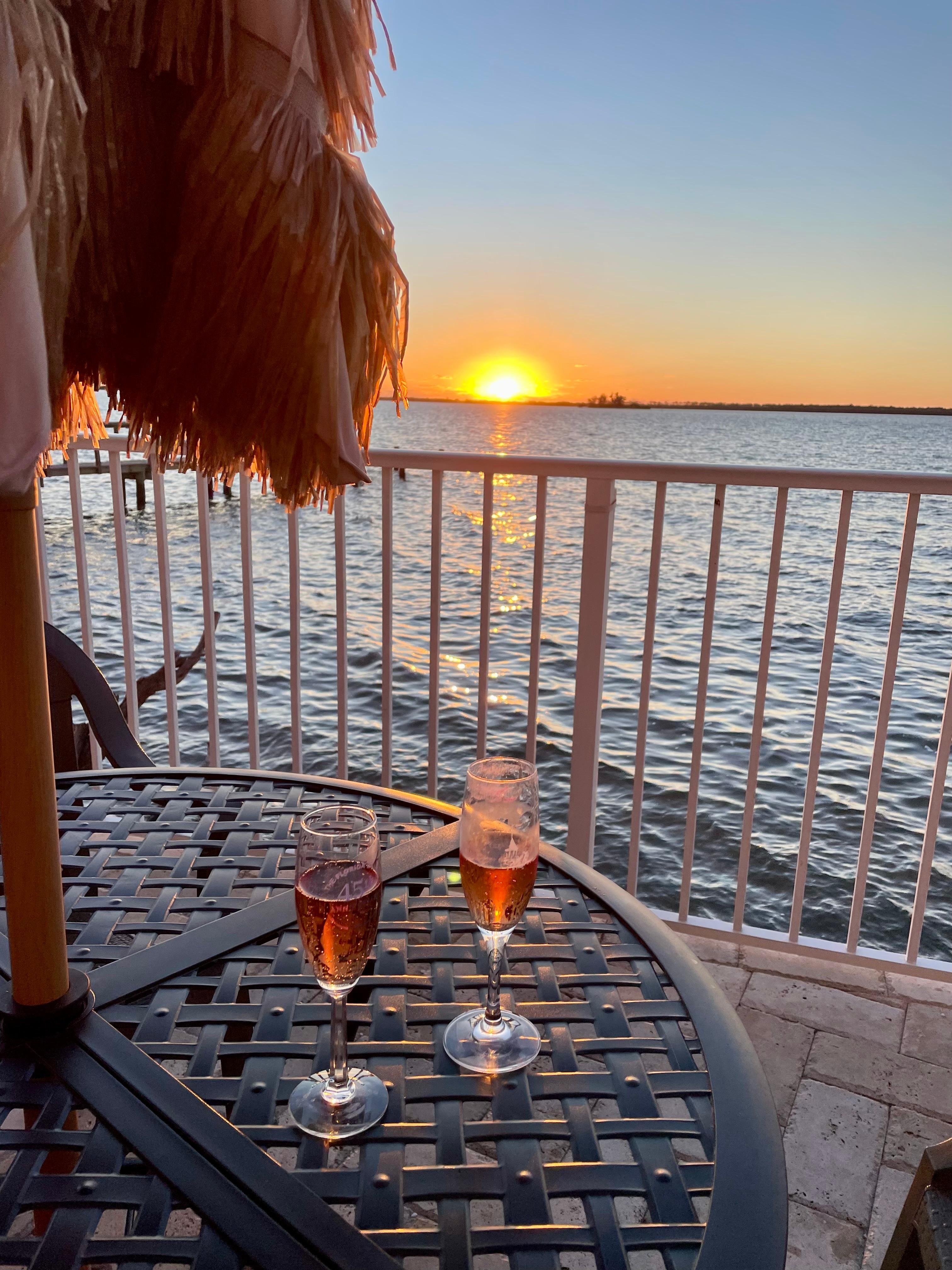 Heated pool and hot tub was enjoyed every night of our stay!