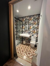 Bathroom no door
