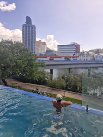 Awesome pool with a view