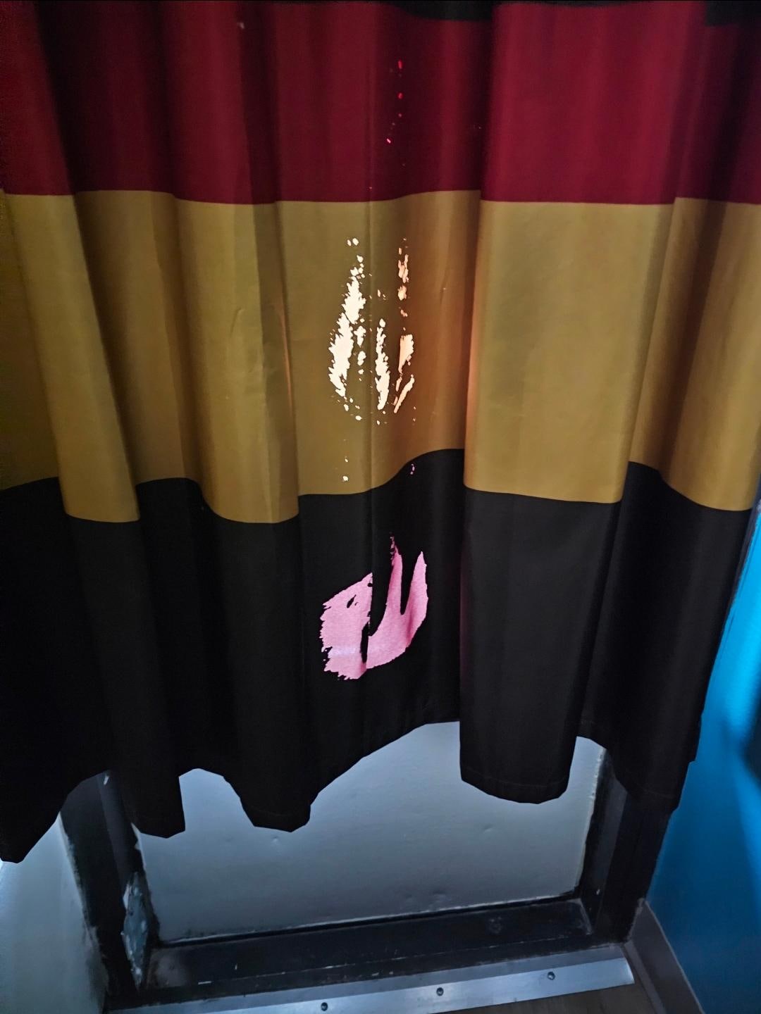 Holes on the curtains