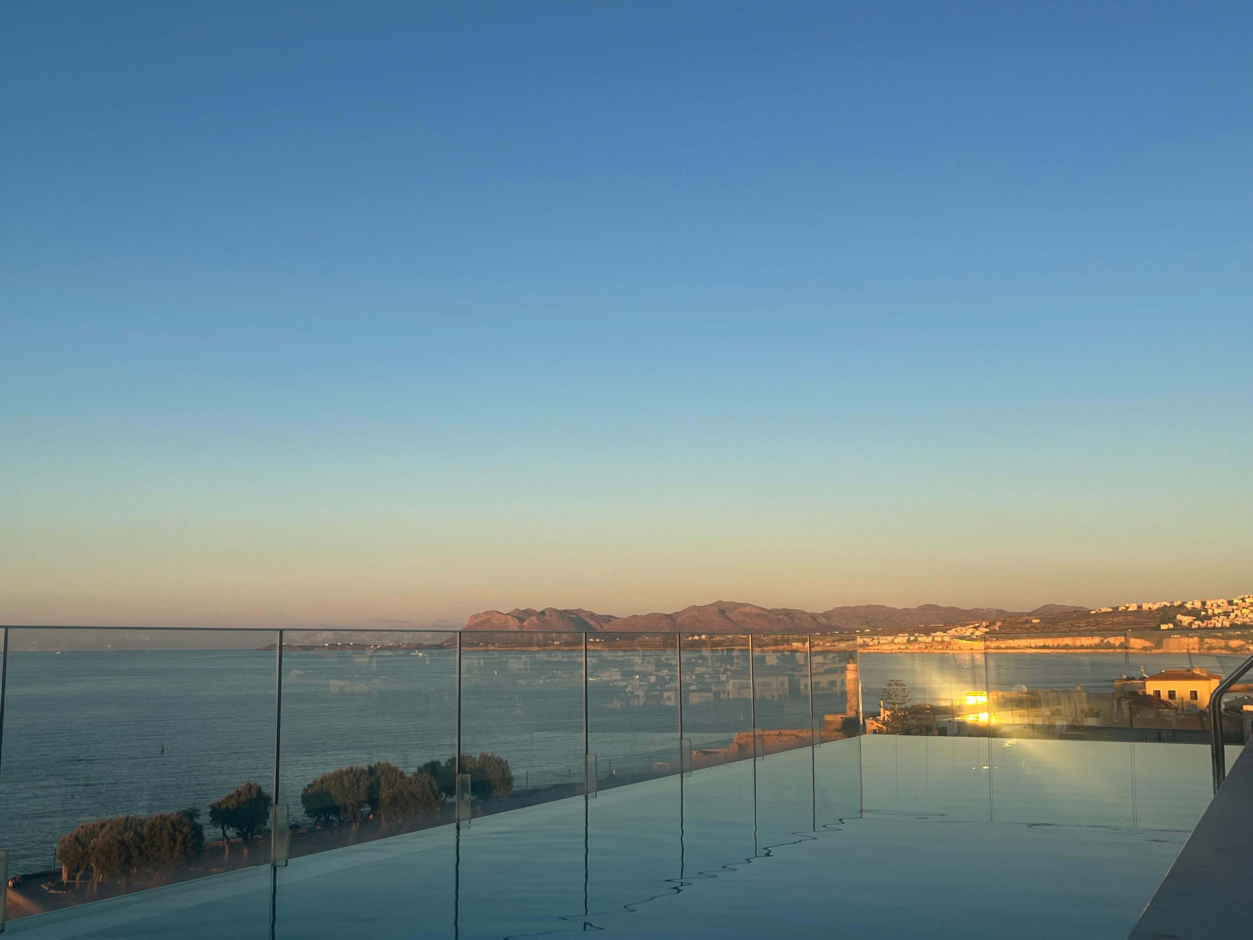 Beautiful rooftop view