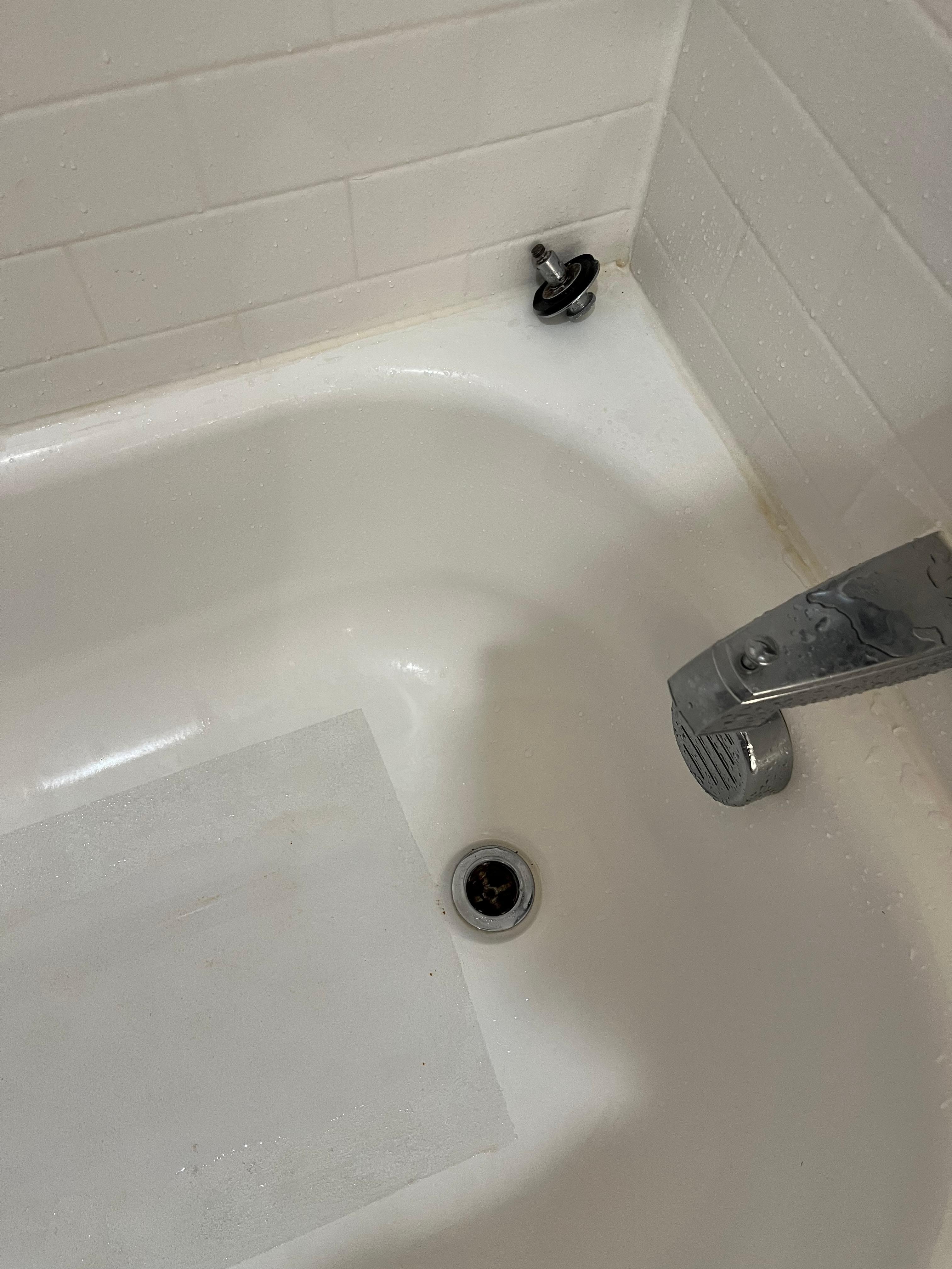 Tub Drain … this isn’t supposed to be like this!