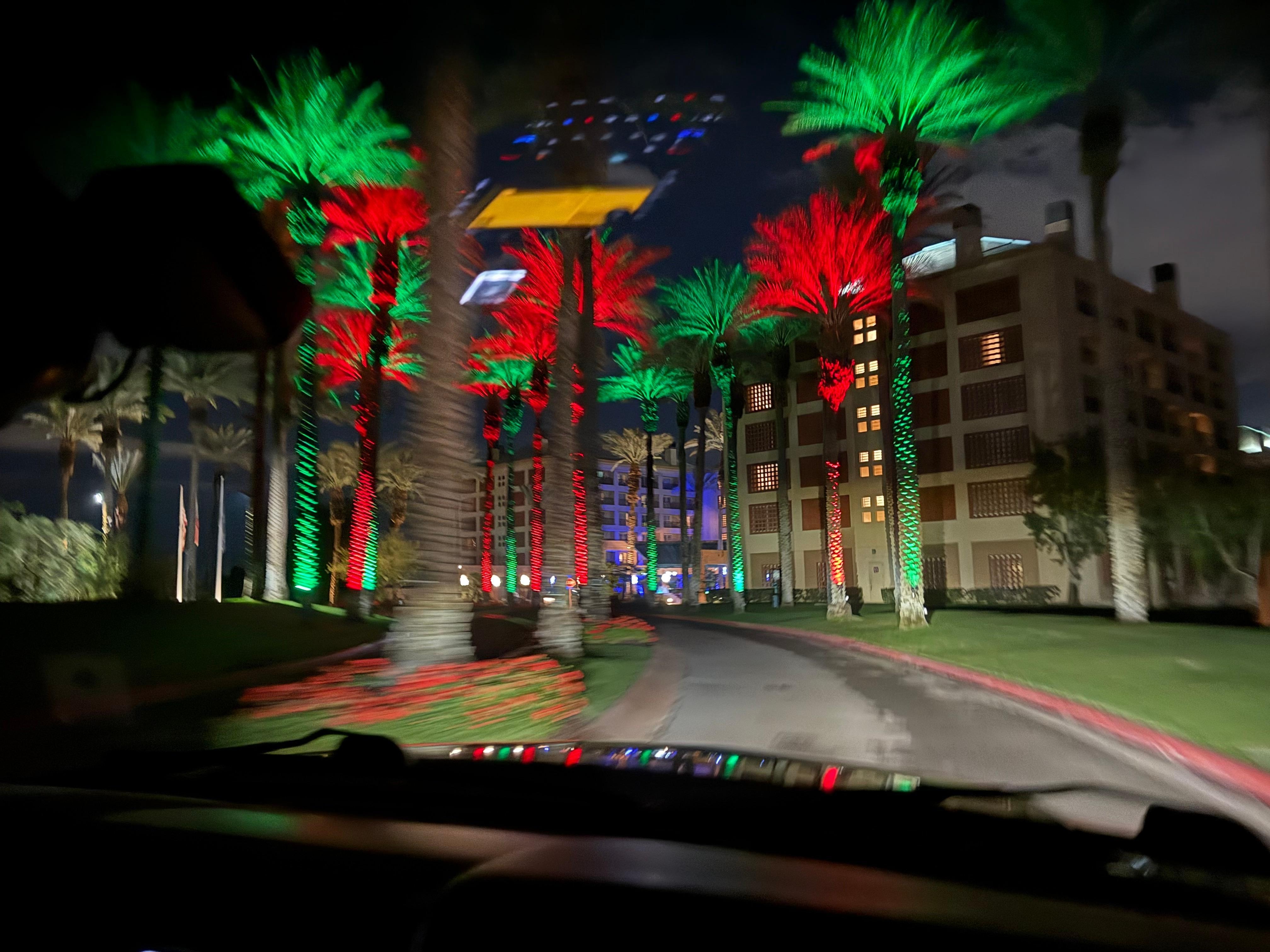 Beautiful entrance into the property