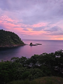 Sunset from the balcony