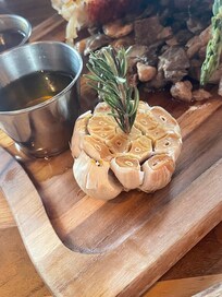 Block 3 Lobster & Steak with garlic herb butter~delish!