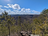 View from above the cabin