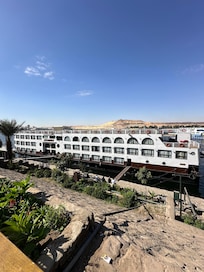 The Movenpick Sunray docked in Aswan