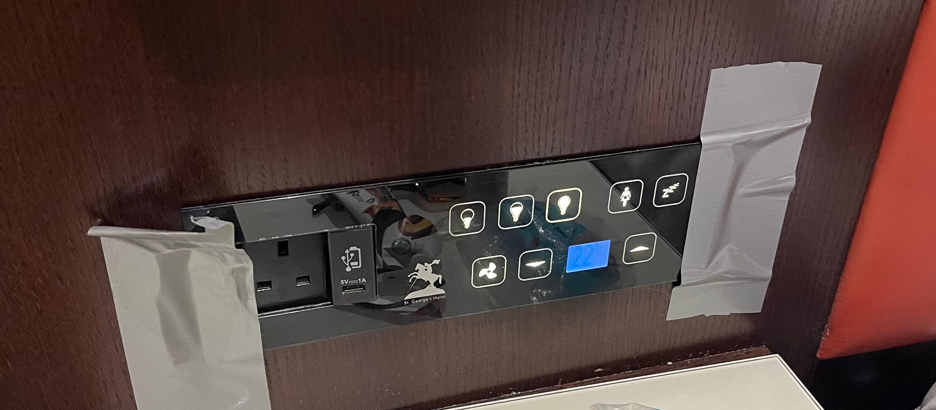 Both sides of the bed had broken control panels. Not for for use and really takes away from the atmosphere of the room. Not fit for purpose, and certainly not fit for £135 a night.