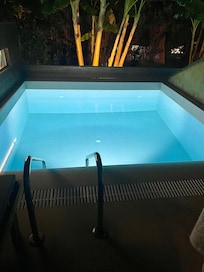 Väldigt fin egen pool !