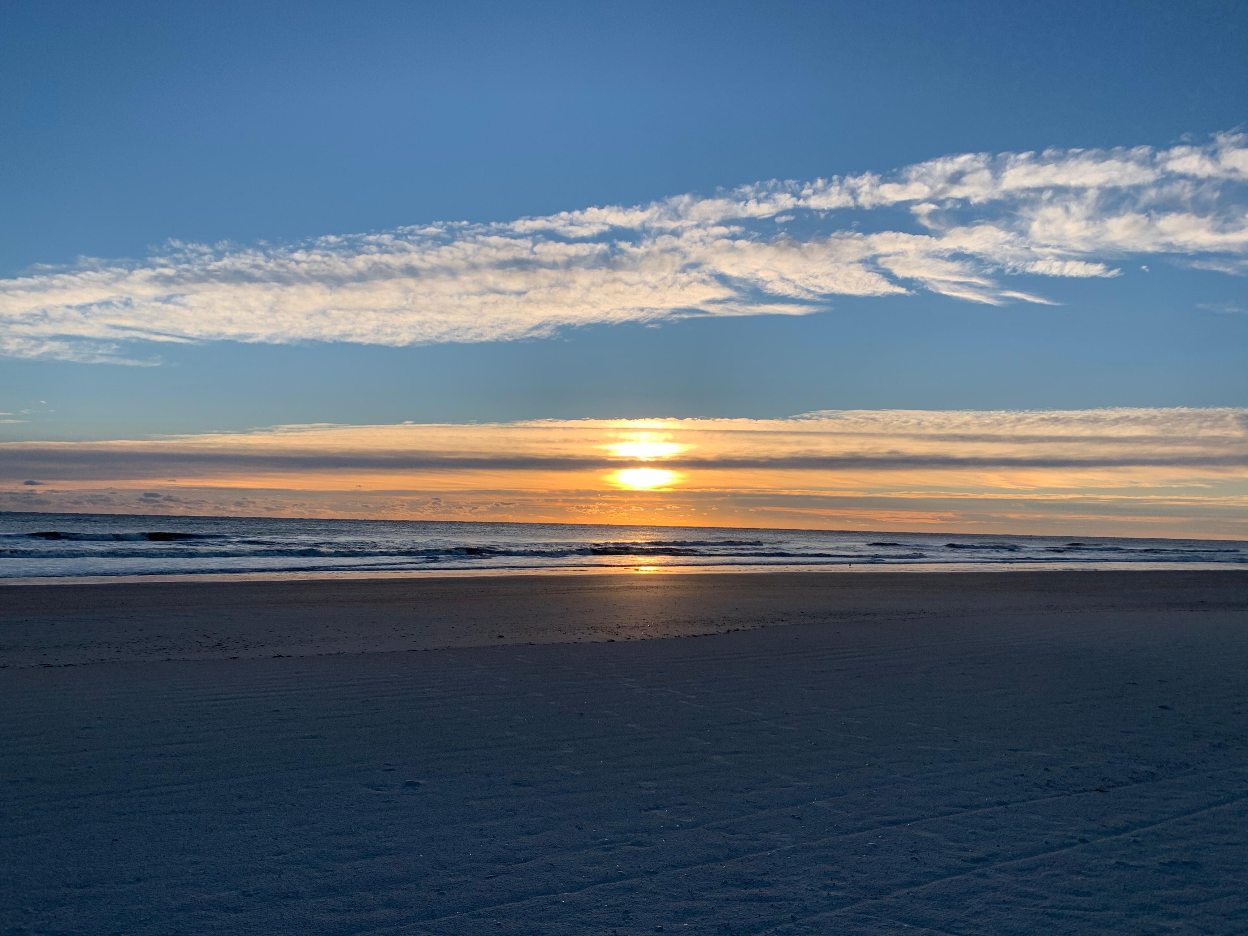 Un hermoso amanecer.