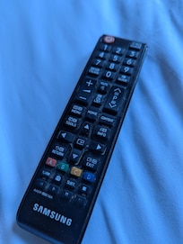 Dusty TV remote