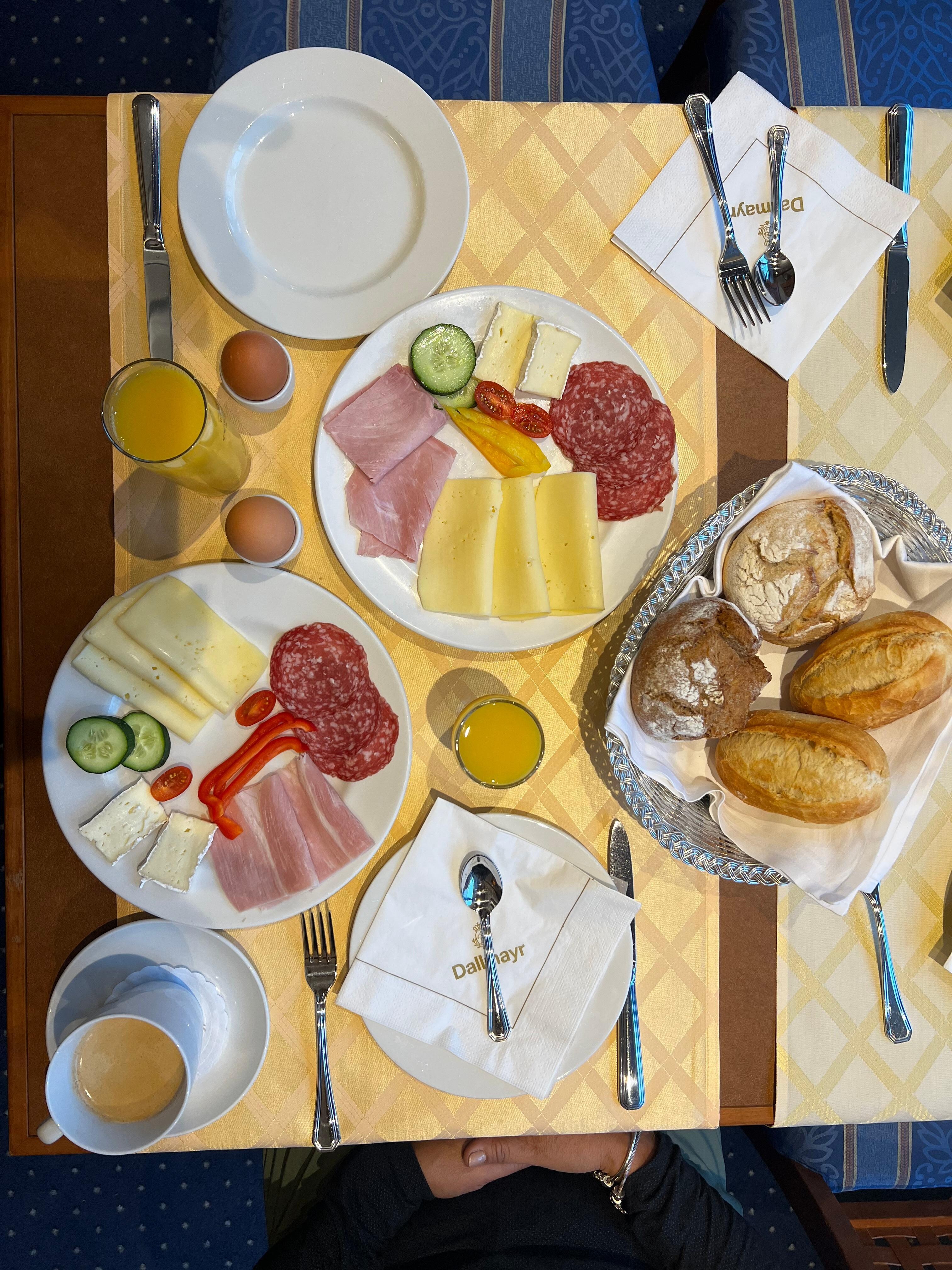 Delicious breakfast