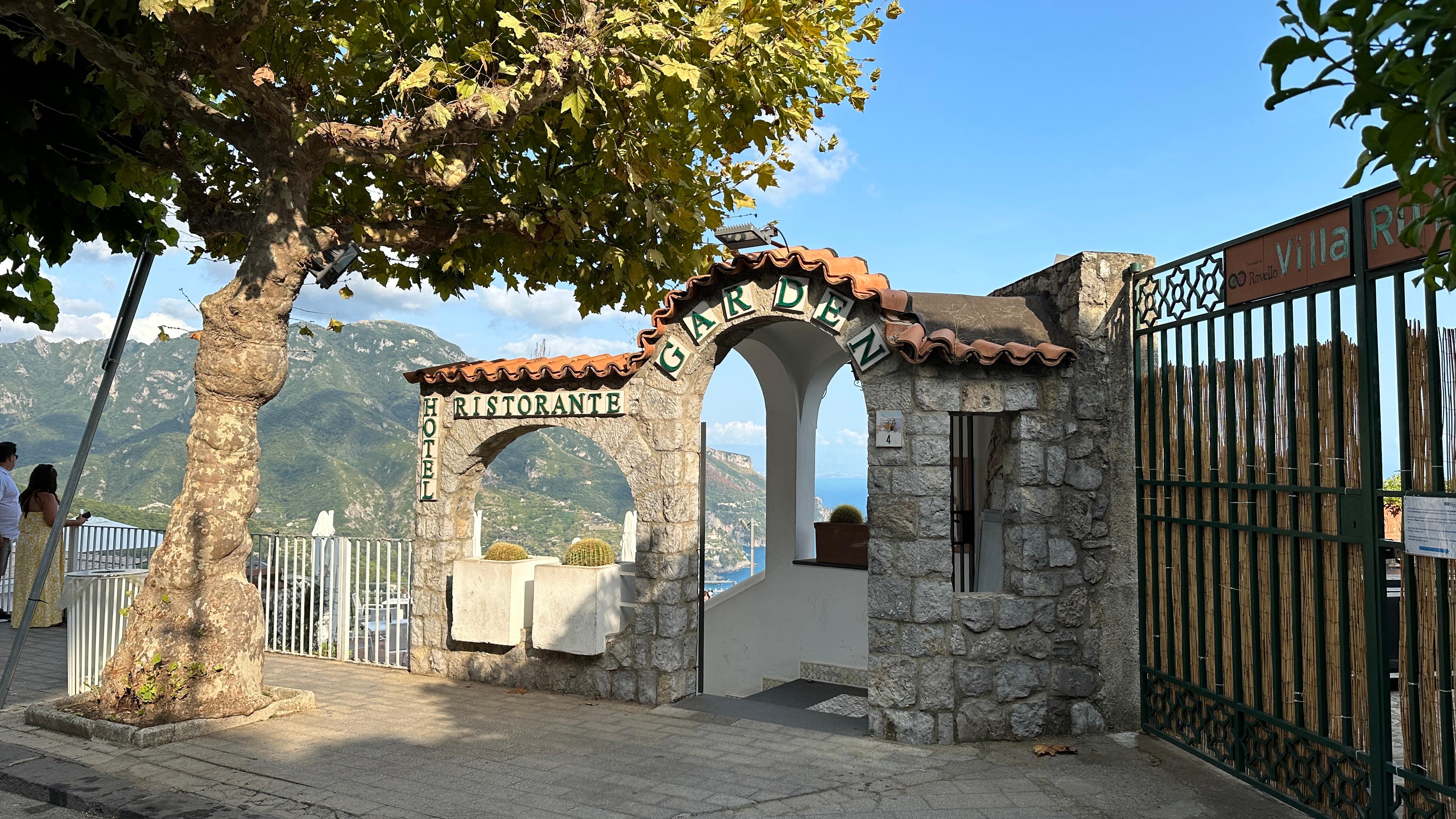 Hotel entrance