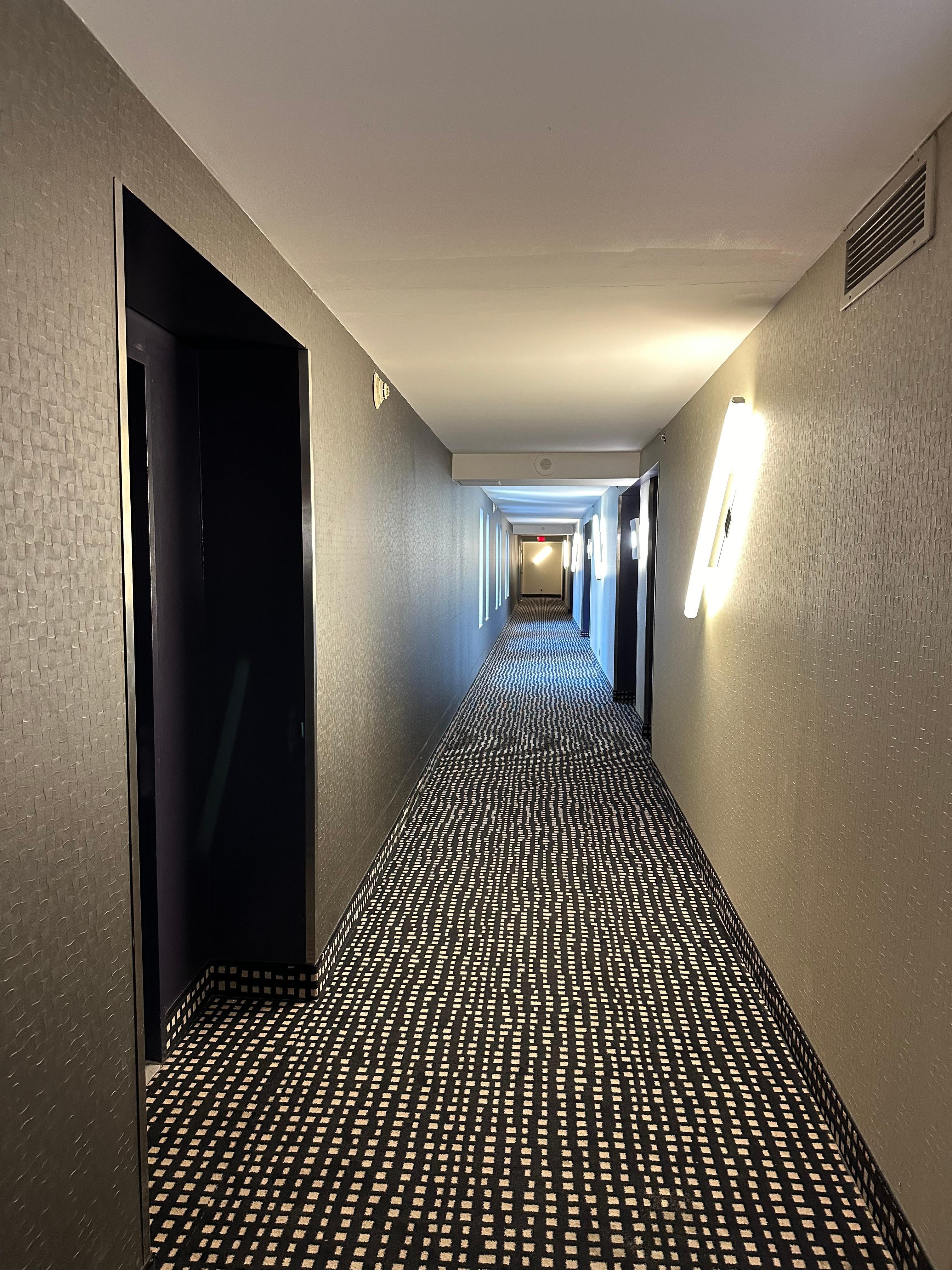 Pasillo de habitaciones