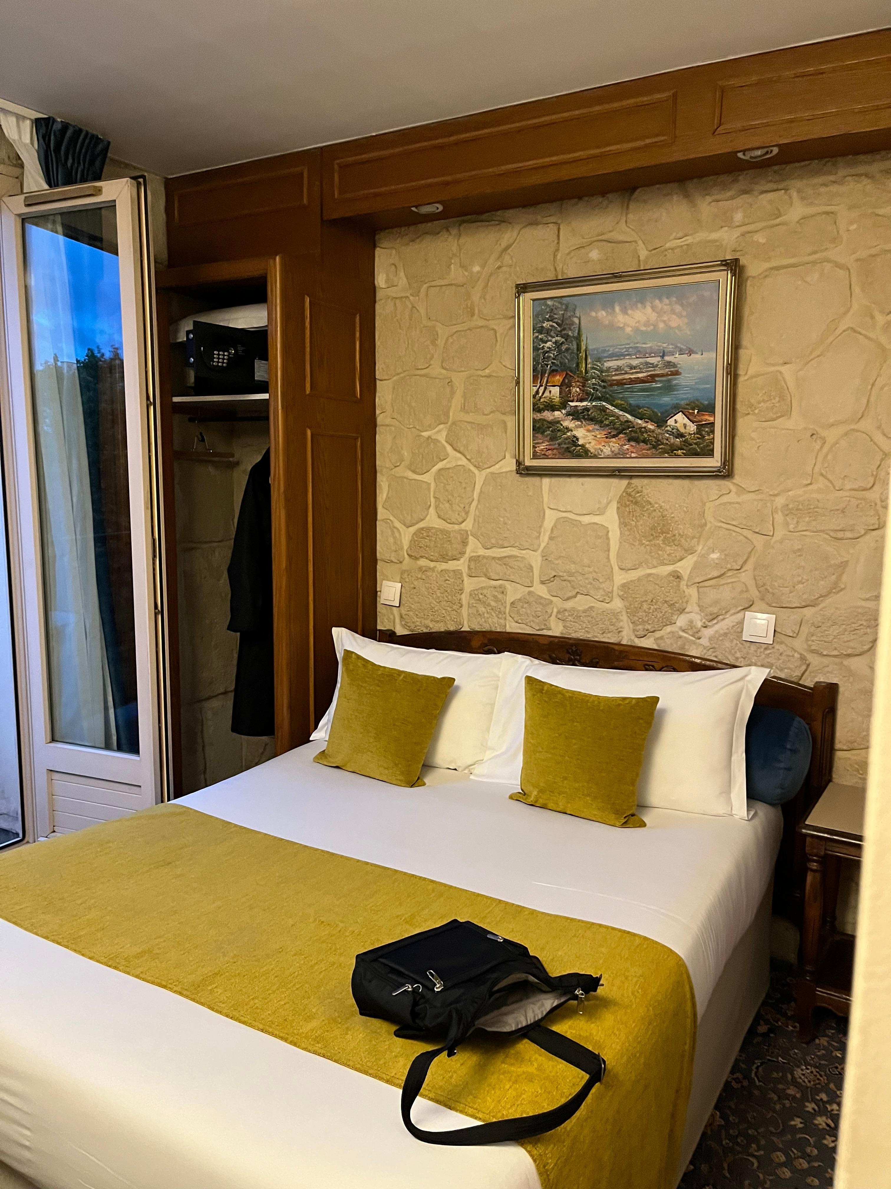 Our room with balcony