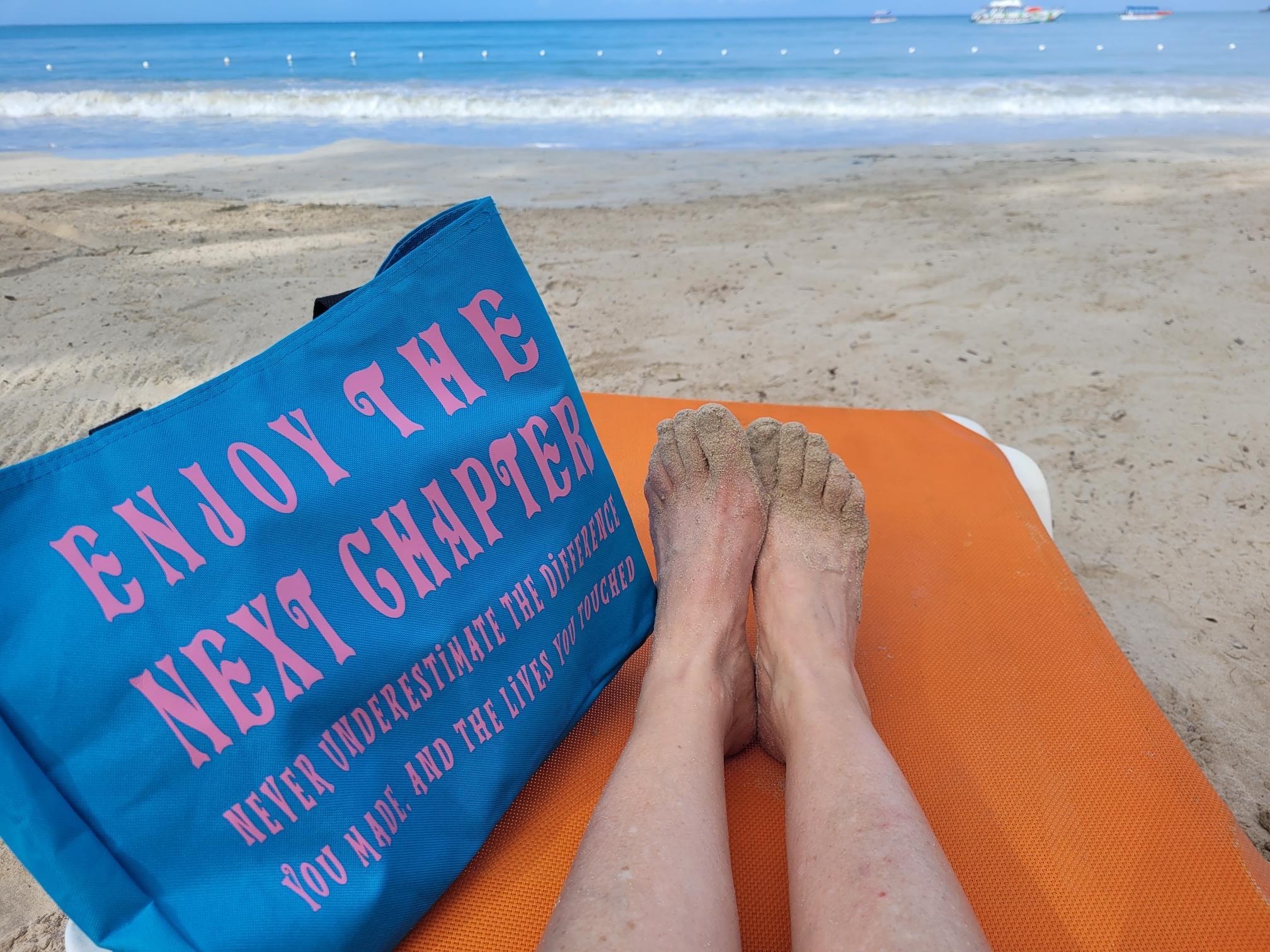 Great service on the beach! 