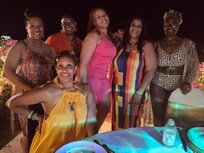 My Beautiful Sistahs Showed Out, and Blessed me with Verbal Flowers of Love and Encouragement!