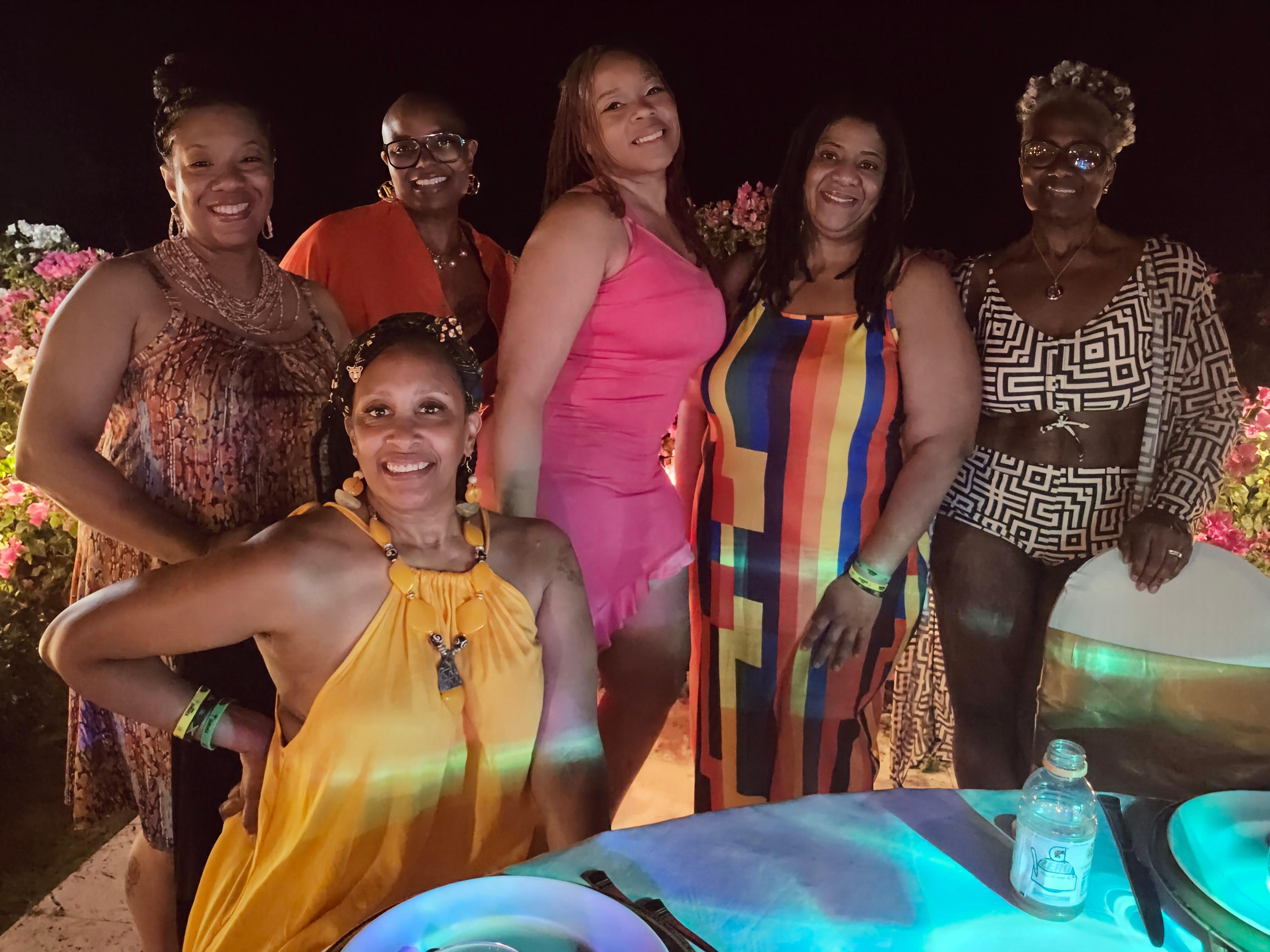 My Beautiful Sistahs Showed Out, and Blessed me with Verbal Flowers of Love and Encouragement!