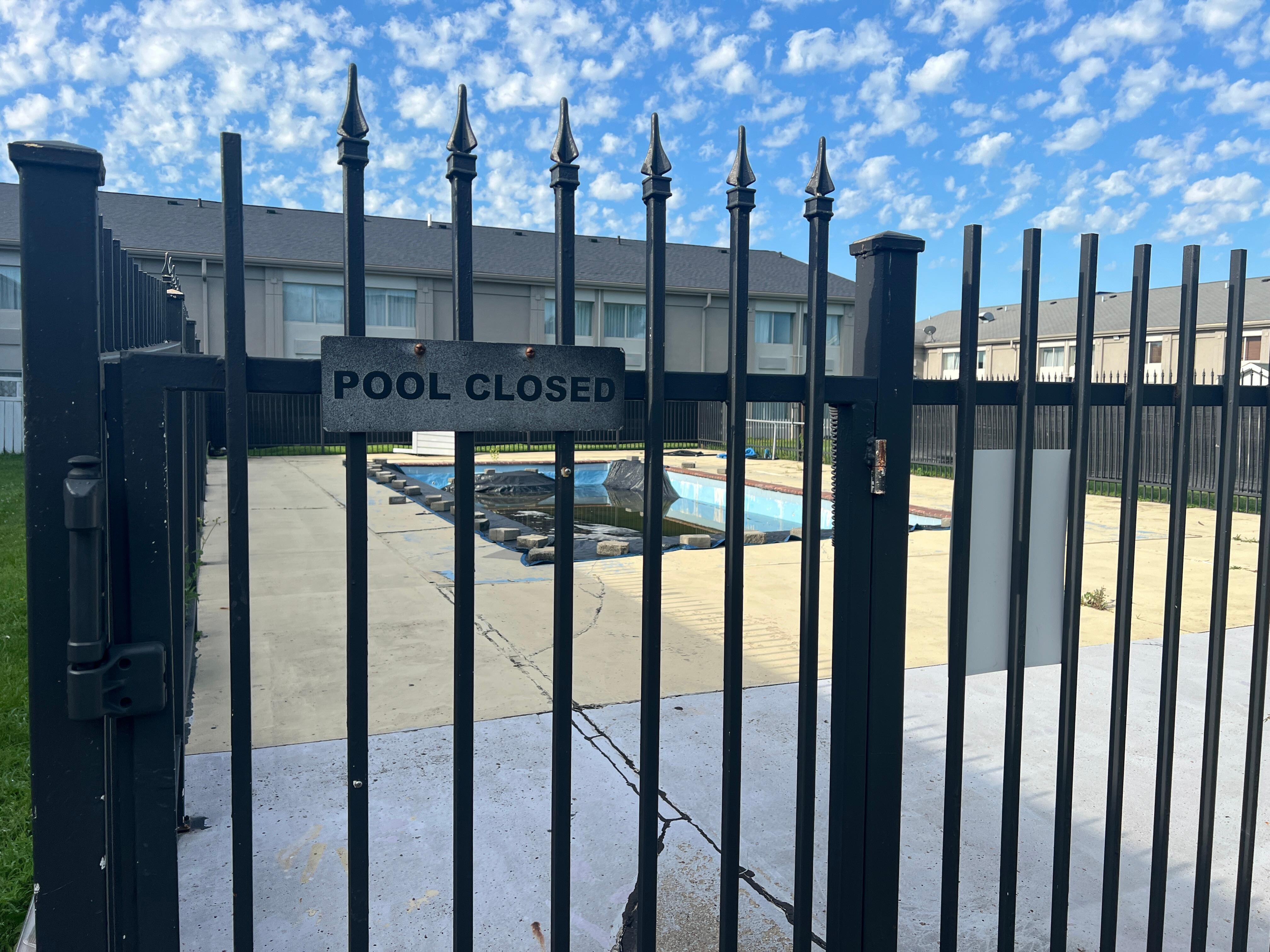 Pool closed