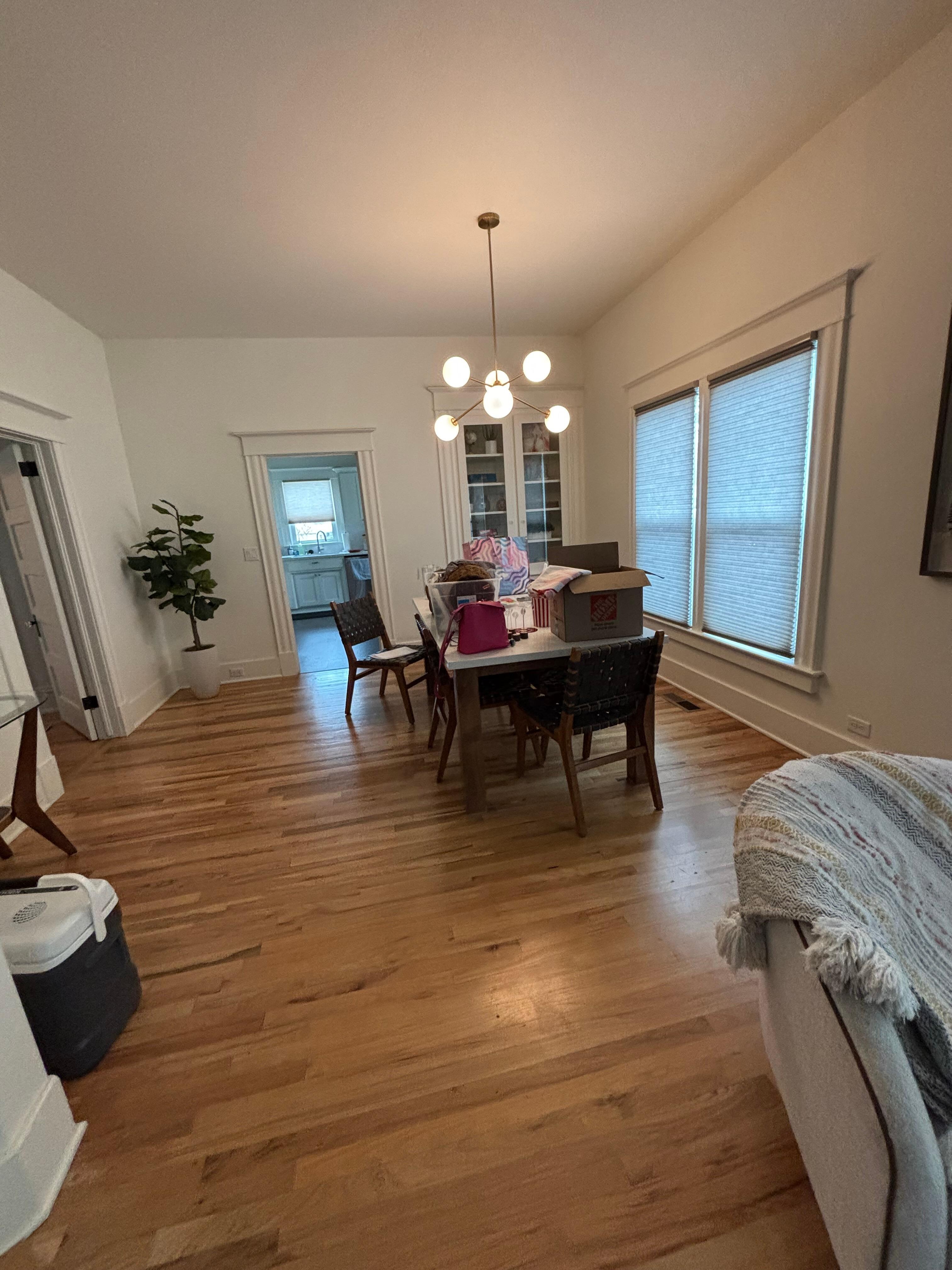 Great location for getting ready for baby shower.