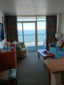 Access to balcony from living room