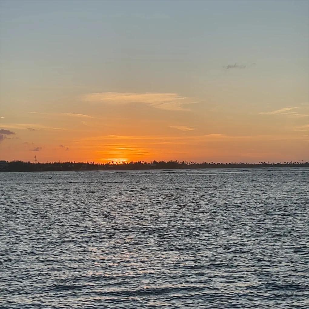 Sunset at Coco Beach