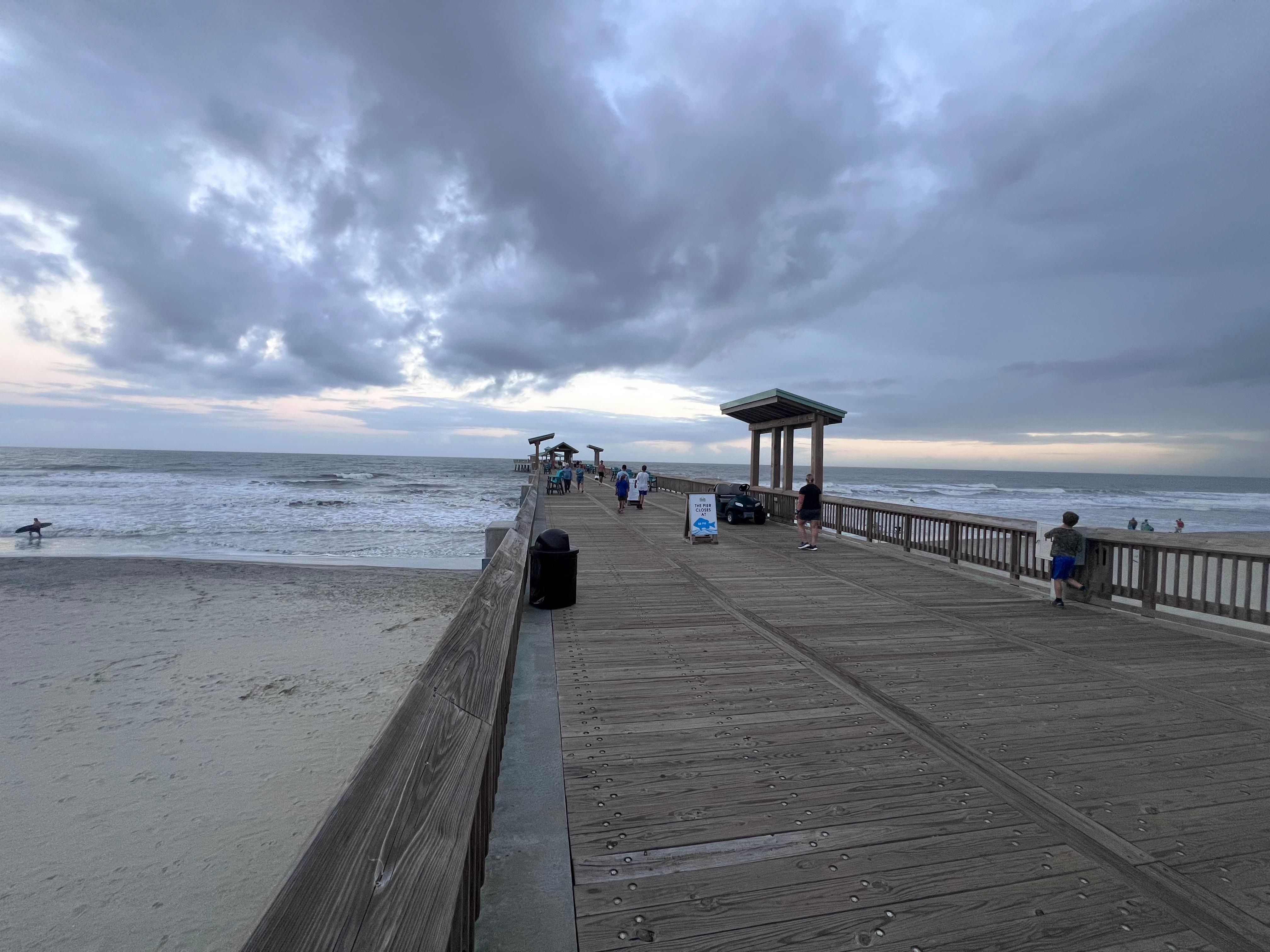Pier is beautiful at night too