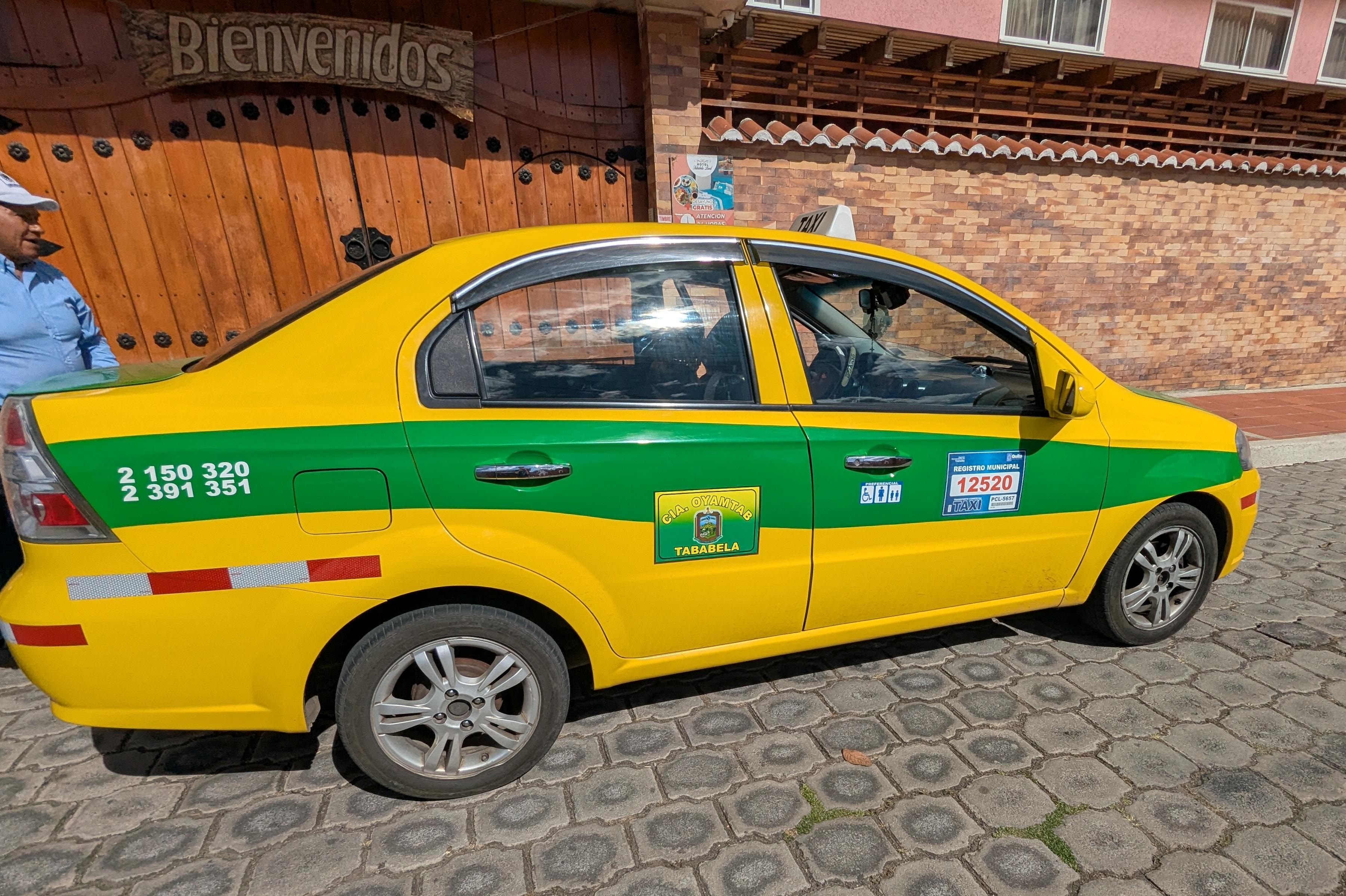 Taxi drop-off